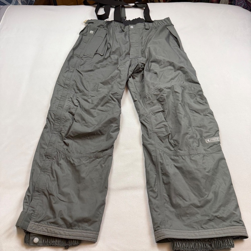 Black Dot Pacific Trail Pro Series Grey Snow Pants Mens XXL Waterproof Pants